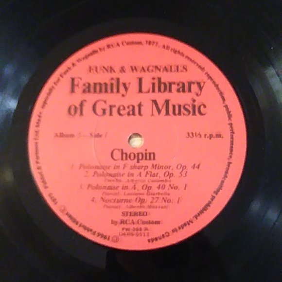 Chopin Polonaises, Nocturne, Etudes, Mazurkas / Vinyl Lp Album Romantic Piano - Picture 2 of 2